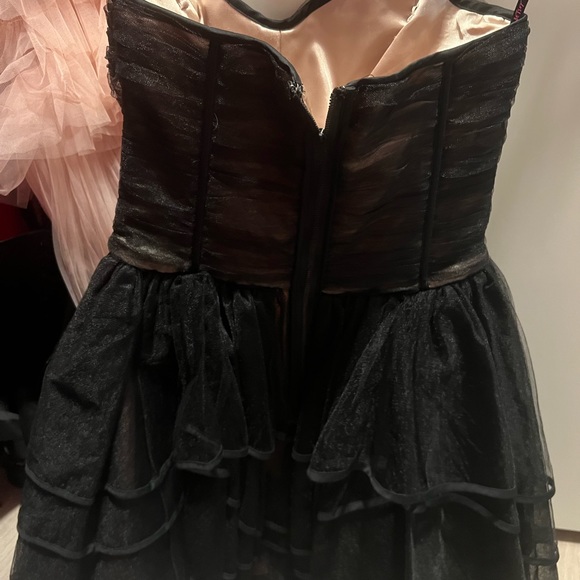 Betsey Johnson sweetheart boned bodice layered tulle just for fun dress Sz 4 - Picture 2 of 3